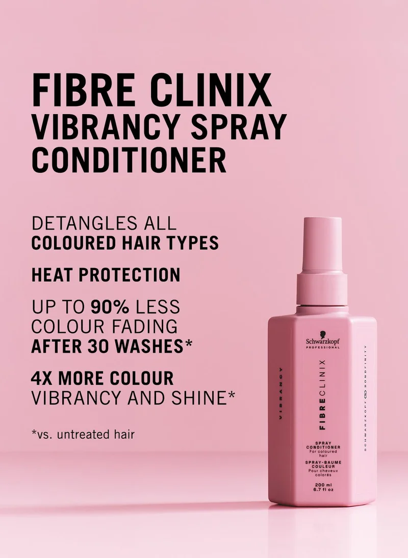 Schwarzkopf Fibre Clinix Vibrancy Spray Conditioner 200ml